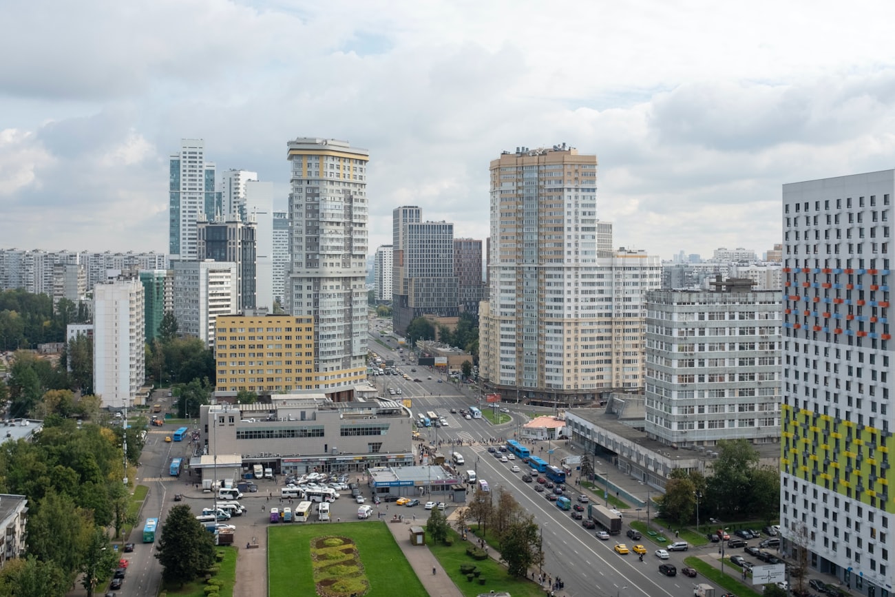 Жилые кварталы Москвы